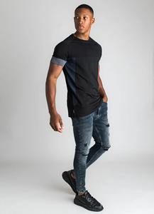 Camiseta de gimnasio de etiqueta privada para hombre, ropa personalizada, Camiseta lisa de entrenamiento en blanco, personalizada - Product Image 3