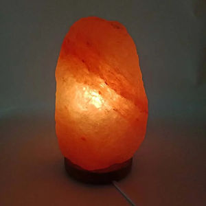 Grande Lampe à Sel de l'Himalaya Cristal Rose Naturel Authentique Lampes à Sel de l'Himalaya à la Main - Product Image 3