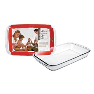 Teglia rettangolare in vetro 34x21x5cm (Ibili 480734) - Product Image 1