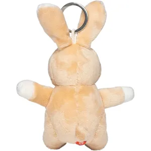 Porte-clés et mousquetons personnalisés en peluche lapin – Gadgets promotionnels - Product Image 2