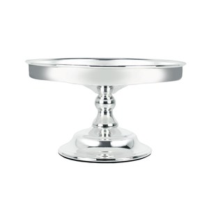 Support à gâteau en métal en acier inoxydable Vaisselle en métal de grande taille Vaisselle pour mariage et événement Support à dessert de l'Inde - Product Image 6