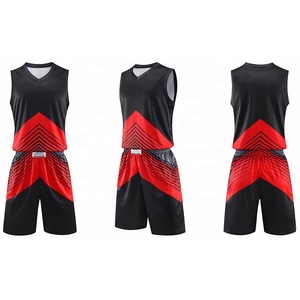 Maillots réversibles de basket-ball par sublimation personnalisés OEM Style d'ensemble d'uniformes imprimés grande taille respirants - Product Image 5