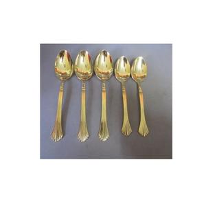 Cuillère à dîner en laiton avec laque polonaise et alimentaire de haute qualité pour la maison et l'hôtel à moindre coût Cuillère à couverts au design unique - Product Image 6