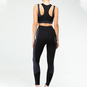 Conjunto Deportivo para Mujer con Logotipo Personalizado, Leggings de Alta Elasticidad + Sujetador Deportivo Acolchado, Se Acepta OEM y Diferentes Colores - Product Image 6