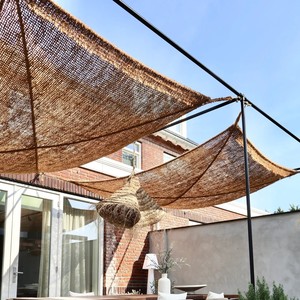 Sustainable coconut sunshade <b>sail</b> <b>net</b> outdoor foldable coco fiber sun <b>shade</b> grid for terrace <b>shades</b> - Product Image 2