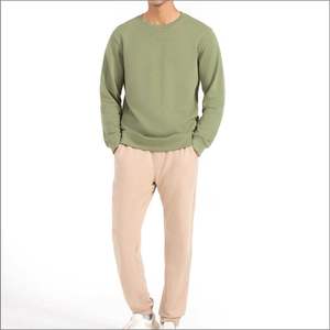 Sudadera de Felpa 100% Algodón para Hombre, Nueva Moda, Color Personalizable, Bordada, Ecológica, Transpirable, de Secado Rápido, para Otoño - Product Image 4