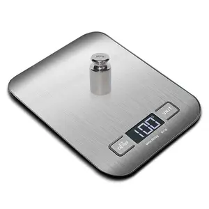 AMZ19 bilancia alimentare, bilancia digitale da cucina peso grammi e once per cottura e cottura, 6 unità con funzione tara