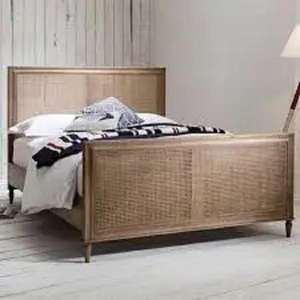 Cadre de lit en bambou naturel de haute qualité pour chambre à coucher Design moderne support solide meubles multifonctionnels de l'usine du Vietnam - Product Image 3