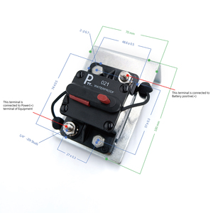 Automotive <b>Circuit</b> <b>Breaker</b> T3 <b>Circuit</b> <b>Breaker</b> automotive waterproof <b>circuit</b> <b>breaker</b> 140A - Product Image 4