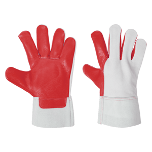 Gants de sécurité de soudage Tig haute Performance Construction de couture robuste Gants en cuir les plus populaires pour l'élevage de grains de vache de chèvre - Product Image 2