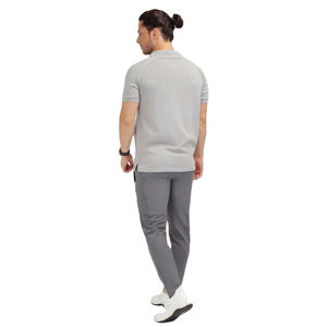 Custom Summer Men's Short Sleeve Cotton <b>for</b> Polo Tees Breathable Knitted Jersey Plus Size <b>Hip</b> Hop Solid Printed OEM Service - Product Image 4