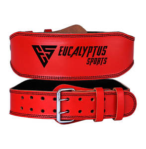 Bodybuilding Deadlifts Squats Training <b>Powerlifting</b> Gym Workout Leather <b>Belt</b> Customizable Logo Weight Lifting <b>Belt</b> - Product Image 4