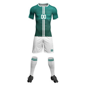 Camiseta de fútbol de poliéster 2025, conjunto de uniforme de fútbol por sublimación transpirable con precio de corte automatizado, uniforme de fútbol, servicio OEM - Product Image 5