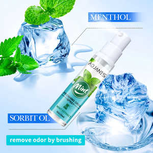 สเปรย์ระงับกลิ่นปากมิ้นท์ 2 แพ็ค ลมหายใจสดชื่นใน 3 วินาที ปราศจากแอลกอฮอล์ กลิ่นหอมอ่อนๆ 15 มล. พกพาสะดวกสำหรับการเดินทาง - Product Image 1