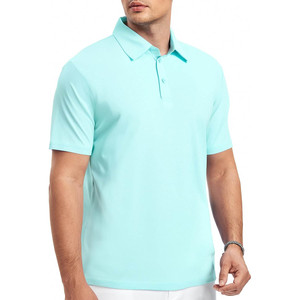 Polo de Golf Unisex de alta calidad, Polo informal de manga corta de secado rápido que absorbe la humedad con impresión Digital personalizada - Product Image 1