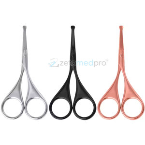 Tijeras Manuales para Recortar el Vello de la Nariz y las Orejas con Punta Redondeada de Seguridad para un Recorte Preciso - Product Image 5