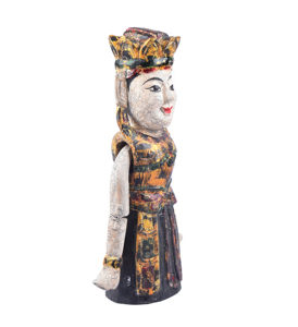 Décoration de maison, prix de gros, Design traditionnel, objets décoratifs, marionnette d'eau en bois de Jackfruit, fée dame du Vietnam - Product Image 2
