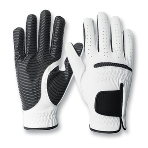 Best Quality Compression-Fit Synthetic Colored Golf <b>Gloves</b> <b>Men</b> Wholesale Customized Logo Printed Genuine Leather Left Hand Use - Product Image 1