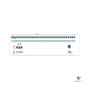 7.04 CT Rose <b>Gold</b> Radiant Cut Lab Grown Diamond Halo Link Bracelet in 18K <b>Solid</b> <b>Gold</b> - Product Image 5