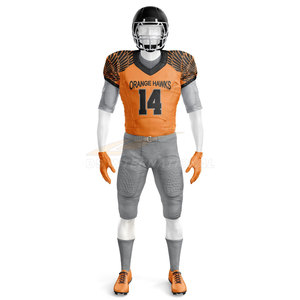 Camisetas de fútbol americano impresas personalizadas Uniformes de talla grande para hombre Nombre y número de jugador personalizados Tela de secado rápido - Product Image 5