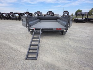 New 2026 Horizon <b>Trailers</b> HZ7 83x14 15K GVWR DUMP <b>TRAILER</b> / 24" SIDES / 7GA Wheel Hydraulic Dump <b>Tractor</b> <b>Trailer</b> Gearbox - Product Image 5