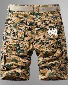 Pantalones cortos cargo para hombre con bolsillos y estampado de camuflaje, pantalones cortos holgados y de moda para ropa informal, bermudas - Product Image 6