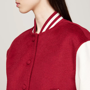 Veste universitaire pour femme de fabrication professionnelle, tricotée, écologique, séchage rapide, élégante, tendance, faible MOQ - Product Image 4