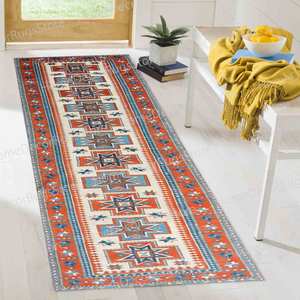 Printed <b>Rug</b>: Unique Bohemian Design for Your Space,<b>Chenille</b> <b>Rug</b> - Product Image 1