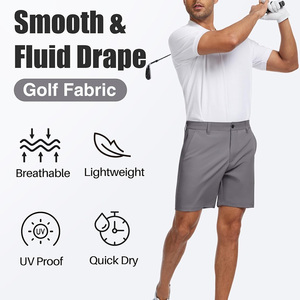 Shorts de golf respirants imprimés personnalisés pour hommes avec options de logo Tissu extensible OEM pour promotions actives - Product Image 6