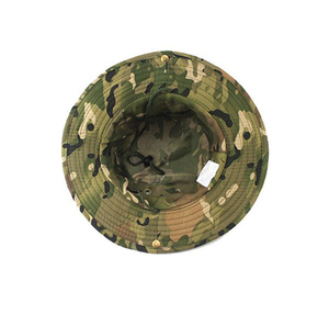 Chapeau seau Boonie de chasse avec cordon de serrage au menton réglable camouflé surdimensionné équipement de pêche et de tir en plein air - Product Image 3