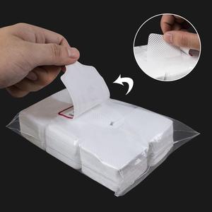 540pcs Lint Free Nail <b>Wipe</b> Pads Soft Absorbent Fabric for Lash Glue Nail Polish Remover - Product Image 2