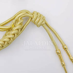 Aiguillettes de cérémonie à prix d'usine, cordons d'épaule pour uniforme, meilleure qualité, vente en gros, différentes couleurs - Product Image 6