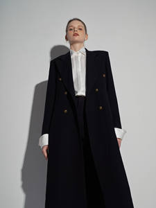 Meilleure vente Queen pardessus Trenchcoat dames haute qualité meilleurs choix vêtements pour femmes Style minimaliste - Product Image 5