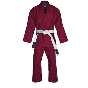 Puntos de estrés reforzados para una máxima durabilidad BJJ Uniforme Cierre seguro con cordón Ajuste cómodo Poliéster/Algodón Secado rápido - Product Image 1