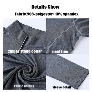 Nouveauté Chemise de compression à sublimation personnalisée pour homme Service OEM longue protection contre les éruptions cutanées avec imprimé MMA personnalisé - Product Image 5