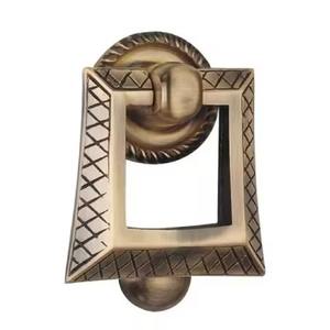 Antique Finish Metal <b>Door</b> Knocker Elegant Front <b>Door</b> <b>Decoration</b> Home Villa Antique Style Heavy Duty Ring Knocker Ornament - Product Image 2