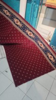 Tapis de prière Adiva pour mosquée, moderne, floral, tissé à la machine, à poils longs, rembourré, avec support en jute, fabriqué à Gaziantep, en polyester