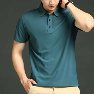 เสื้อเชิ้ตผู้ชายผ้าฝ้ายแท้ 100% พรีเมียม ผ้าถักแบบสั่งทำพิเศษ ไซส์ใหญ่ แห้งเร็ว ปรับแต่งได้ แขนสั้น สไตล์ลำลอง - Product Image 6