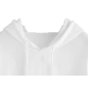 Sweat-shirt d'hiver surdimensionné à col en V brodé, respirant et coupe-vent, éco-responsable pour femmes - Polyester/coton polaire 340g - Product Image 2