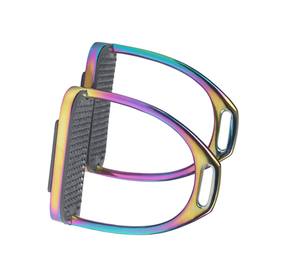 Nouvelle arrivée Étriers de cheval en acier inoxydable Poignée de sécurité Base large Usine directe Fournisseur équestre - Product Image 1