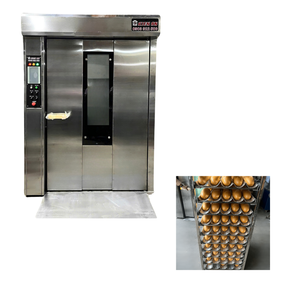 Easy to Operate 32-<b>Trays</b> Rotary <b>Oven</b> With Trolley Iso Certificate <b>Oven</b> Electric French Bread New Bakery Machine Factory - Product Image 1