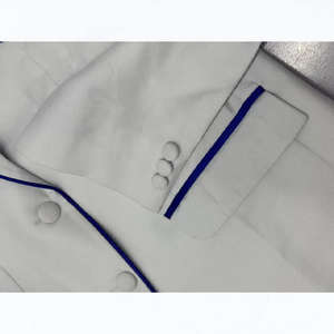 Vente en gros de blazer en laine décontracté de sororité et de fraternité de grande taille à double boutonnage meilleure vente chaude tendance - Product Image 3