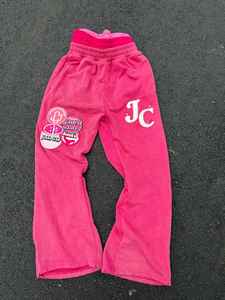 Pantalon de survêtement personnalisé multicolore 100% coton à double taille Pantalon long surdimensionné de haute qualité Streetwear disponible grande taille OEM - Product Image 5