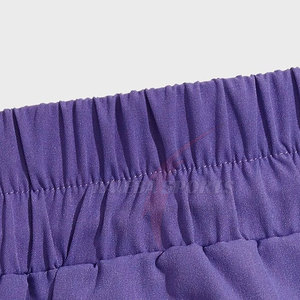 Shorts décontractés pour hommes sur mesure, style urbain, confortables, respirants, taille élastique, séchage rapide, en tissu de coton uni – Vente en gros - Product Image 6