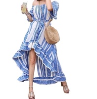Robe Kaftan pour femmes 100% coton, dentelle, col en V, manches longues, longueur genoux, couleurs et tailles personnalisables, fabriquée en Inde