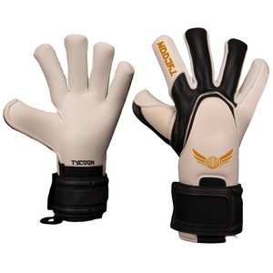 Customized Professional Competition Soccer Goalkeeper <b>Gloves</b> German <b>Latex</b> With Finger Holder - Product Image 1