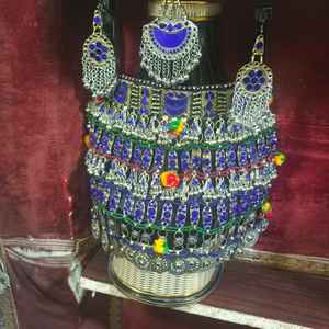 Offre Spéciale ensembles de bijoux de style afghan en acier inoxydable vêtements de fiançailles et de fête ensembles de bijoux pour femmes légers et robustes quantité minimale de commande bas - Product Image 2