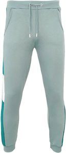 Chándal de bloque de invierno Sudadera con capucha y pantalones de chándal Jogging Bottoms Raglan Sweater Jogger High Street style Hombres chándal - Product Image 4