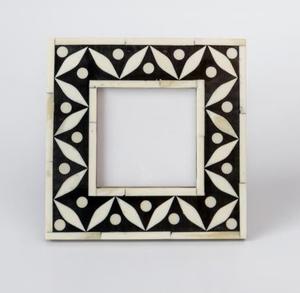 Marco DE FOTOS elegante con incrustaciones de hueso para mesa, marco de fotos tallado a mano, carpeta de imanes de nevera amigable - Product Image 6