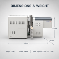 Analyseur automatique de soufre infrarouge YX-DL8810 pour charbon, ciment, huile, équipement de laboratoire d'analyse du soufre du diesel
